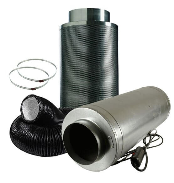 Isomax Mountain Air Extraction Kits 250mm (10 inch) High Power
