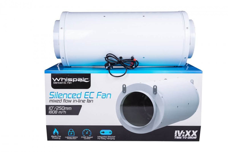 Whispair EC Silenced Inline Fan