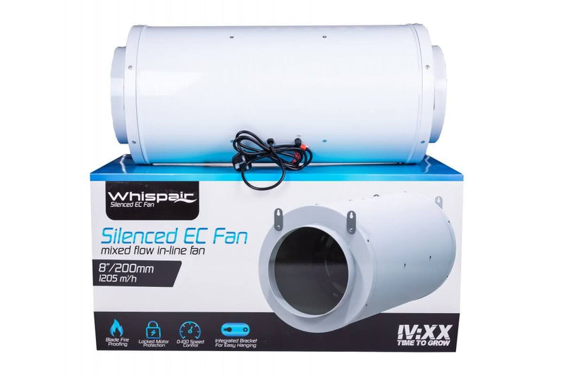 Whispair EC Silenced Inline Fan