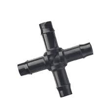 Barbed Cross Connector