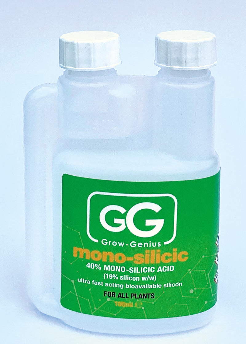100ml bottle genius mono-silicic acid stocked by critical mass systems